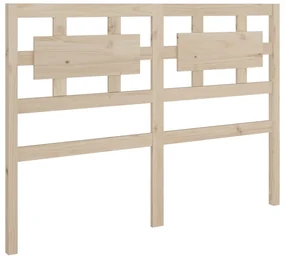 vidaXL Hoofdbord 205,5x4x100 cm massief grenenhout