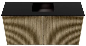 Mondiaz Joya 80cm toiletmeubel dusk met wastafel faye midden 1 kraangat urban