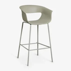 Alanys Hoge Tuinkruk Van Polypropyleen En Ijzer Groen – Salie & ↑75 Cm - Sklum