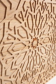 Hoofdbord Rustiek Hout voor bedden van 160 en 150 cm Naturel