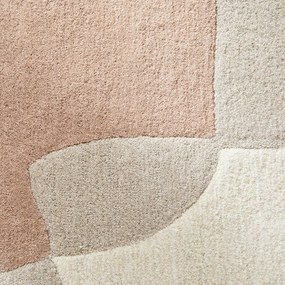 Tapiit in lyocell en wol, handgemaakt, Caldera