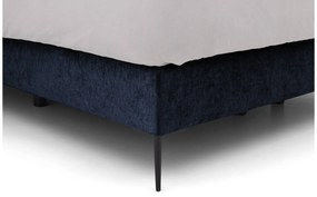 Goossens Boxspring Ease Solid Incl. Matras, Vlak 160 x 200 cm (=2x 80 x 200 cm) met hoofdbord + 2x matras shapes 1