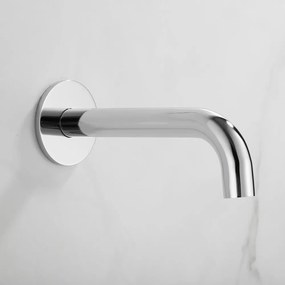 Saniclear Plus Curved Pro inbouw badkraan met 20cm uitloop chroom