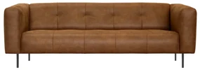 2 zitsbank - Almada - leer Bull cognac 28