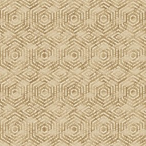 DUTCH WALLCOVERINGS Behang Geometric beige