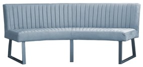 Eetkamerbank Ovaal | Geschikt voor ovale tafel 240 cm stof | Element lichtblauw 16