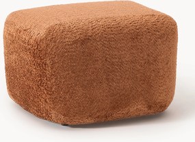 Voetenbank Wolke van teddy-bouclé