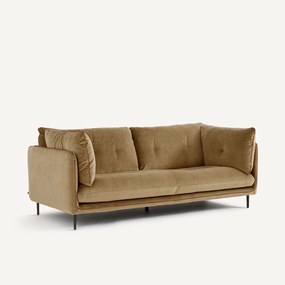 Compacte zetel in linnen fluweel, BOTERO