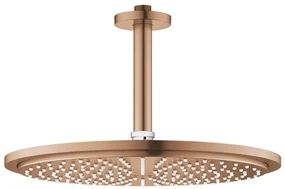 GROHE Rainshower Cosmopolitan 310 Hoofddouche - 31cm - 1 straalsoort - plafondarm 14.2cm - geborsteld warm sunset 26067dl0
