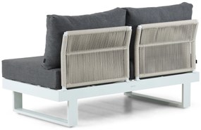 Hoek loungeset 6 personen Aluminium Wit  Lifestyle Garden Furniture Lorenzo