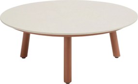 Salute lounge tuintafel 80xH30 cm ceramic oyster spicy Taste 4SO