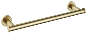 Hotbath &More handdoekhouder 34cm geborsteld messing
