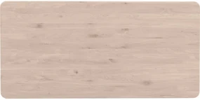 Goossens Eettafel Bjarte, Rechthoekig 220 x 90 cm