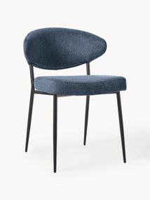 Gestoffeerde stoelen Adele, 2 stuks