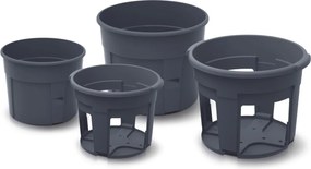 Prosperplast Potato Grower Aardappelkweekbak - Antraciet - 28 Liter - 39 x 39 cm