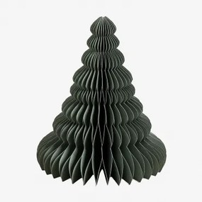 Kerstboom van Papier Noelle Green bay & ↑15 cm - Sklum