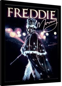 Ingelijste poster Freddie Mercury - Royal Portrait