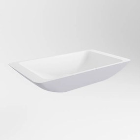 Mondiaz Topi Solid Surface waskom 60x35cm cale / talc