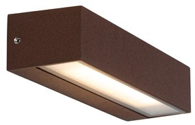 Buitenlamp Industriële wandlamp roestbruin incl. LED IP65 - Steph Modern IP65 Buitenverlichting