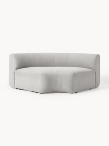 Ronde bouclé hoekmodule Sofia