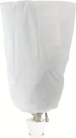 Famiflora vorstbeschermhoes met trekkoord - beige - 80x120cm