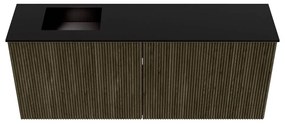 Mondiaz Joya 100cm toiletmeubel shadow met wastafel faye links 1 kraangat urban