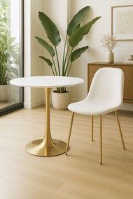 Kolio tafel 80 cm Gouden