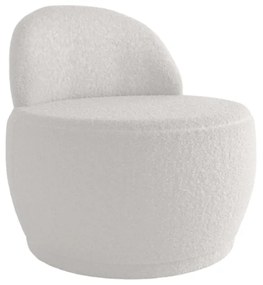 Boucle Dalya Design Fauteuil - Ecru