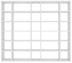 TemaHome Pombal Mat Witte Vakkenkast Met 30 Vakken - 255x34x224cm.
