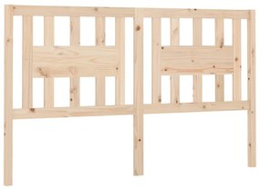 vidaXL Hoofdbord 166x4x100 cm massief grenenhout