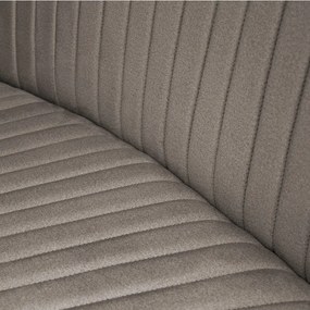 Eetkamerbank - Hengelo - geschikt voor ovale tafel 200 cm - stof Element grijs 05