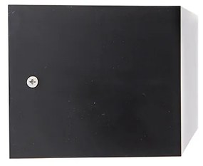 Smart  moderne wandlamp zwart IP54 incl. Wifi A60 - Houks