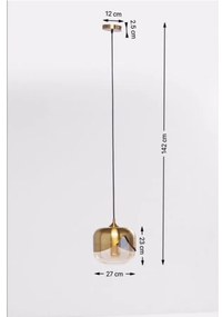 Kare Design Goblet Retro Design Hanglamp Messing