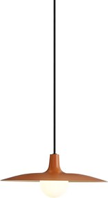 Retro hanglamp oranje voor railsysteem 1-fase - Slimline Panzi