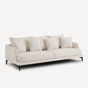 3- of 4-zitsbank in polyester canvas, MODERNISTE, ontwerp Emmanuel Gallina
