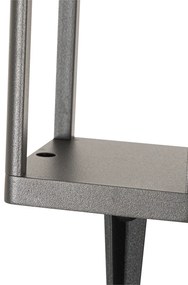 Staande buitenpaal donkergrijs 40 cm incl. LED en dimlicht op solar - Sonne