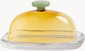 Handgemaakte botervloot Cantine van borosilicaatglas