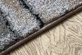 Tapijt modern COZY 8876 Rio - Structureel,  twee poolhoogte , bruin