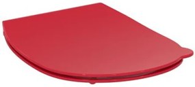 Ideal Standard Contour 21 closetzitting met deksel voor kinderclosetpot + kinderwandcloset 7 11 jaar rood S4536GQ