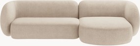 Modulaire bouclé hoekbank Kate (3-zits)
