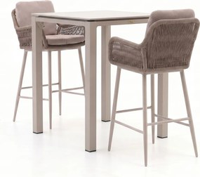 Barset Intenso  | 2 personen | Tuinset sintered stone | 3-delig | Kees Smit Tuinmeubelen