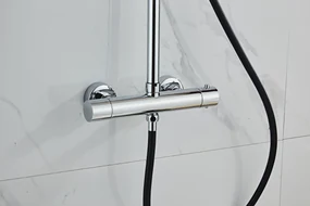 Saniclear Talpa Pro opbouw regendouche chroom 20cm hoofddouche