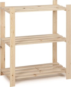 Practo Home opbergrek met 3 legborden - Max. 45KG - Enkel - 95x80x30cm