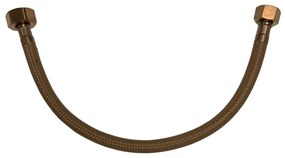 Best Design Dijon flexibele aansluitslang 35cm 1/2" x 3/8" sunny bronze