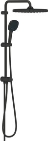 Grohe Vitalio Comfort 250 doucheset mat zwart