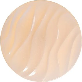 Plafondlamp wit 38 cm incl. LED met afstandsbediening - Damla