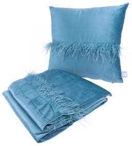 Set van deken en Sierkussen Feathers | Morning Lifestyle