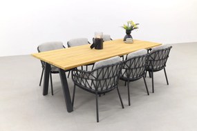 4 Seasons Calpi/Taste Ambassador 240x100 cm. tuinset - 7-delig OP=OP