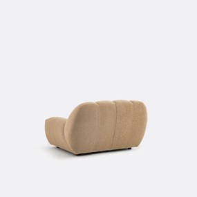 XL-fauteuil van dikke badstof Nuria