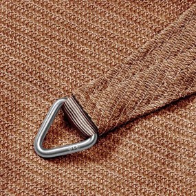 Platinum - coolfit schaduwdoek driehoek 3.6x3.6x3.6m - Zand